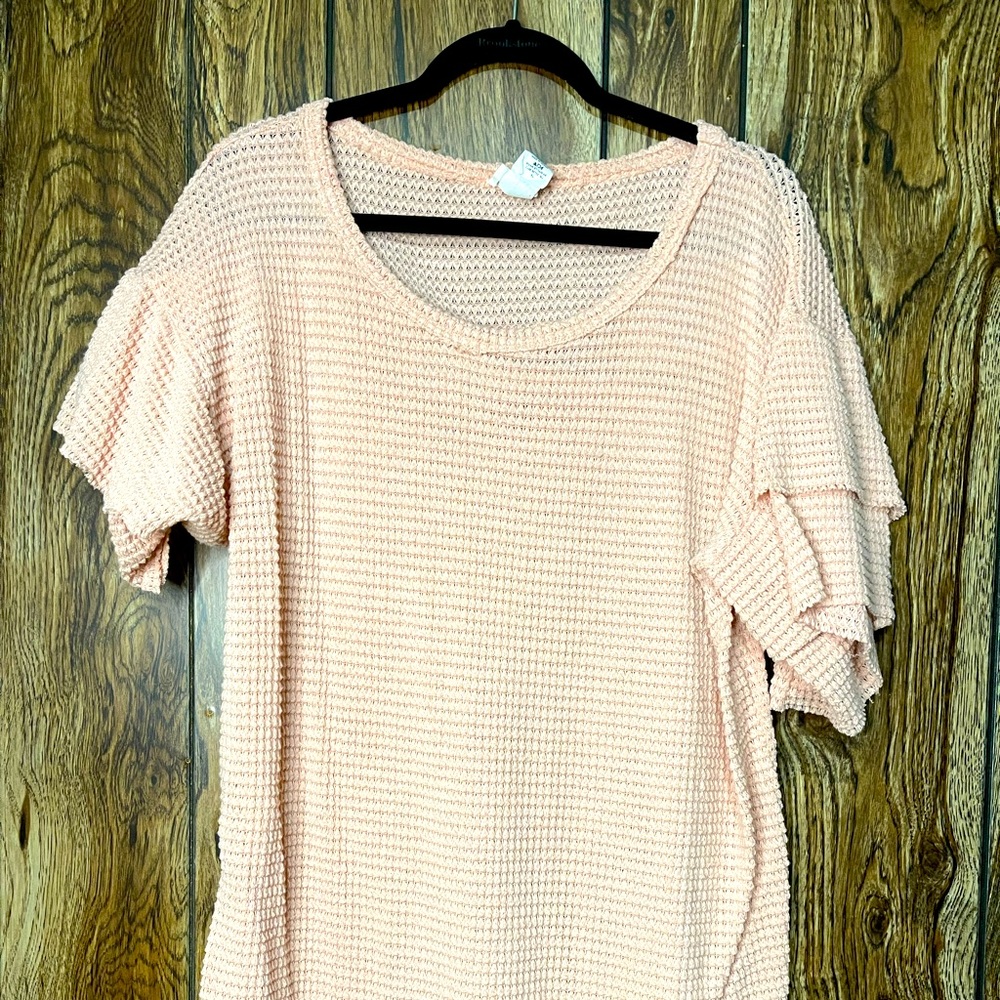 BiBi brand light peach top size XL